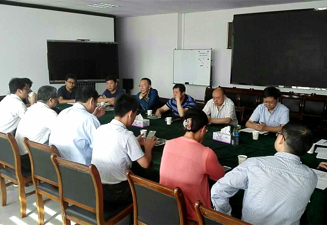 乐冠体育董事长王文胜一行赴青海省环保厅座谈交流