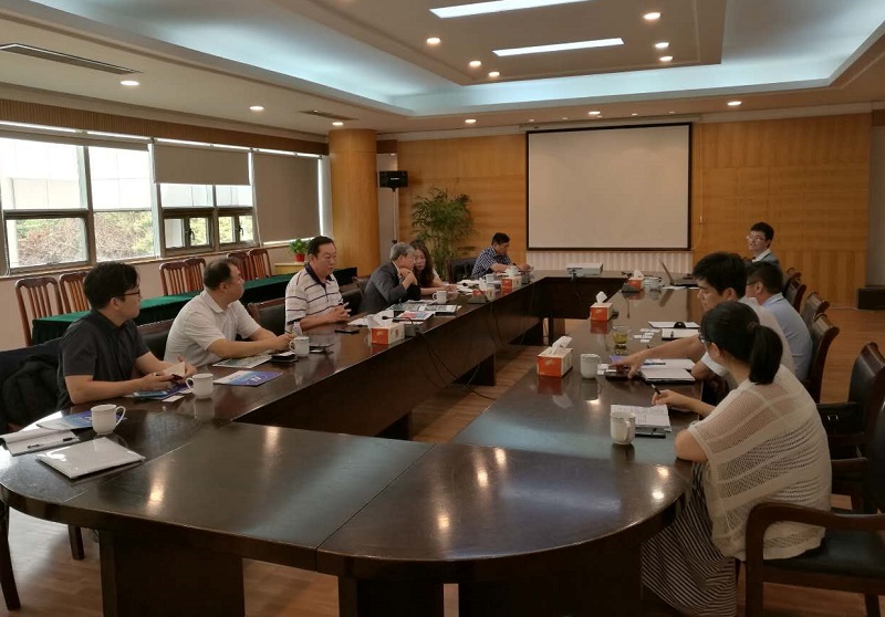 韩国土壤修复专业公司来访乐冠体育江苏设计院
