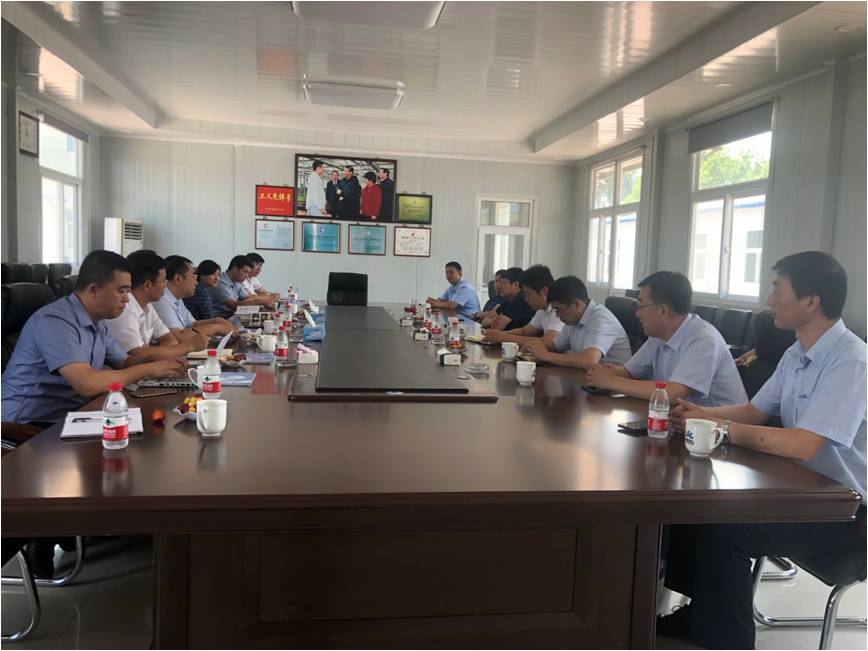 协同协作 共享共赢 乐冠体育股份有限公司董事长、总裁一行应邀赴北京韩建河山管业股份有限公司考察座谈