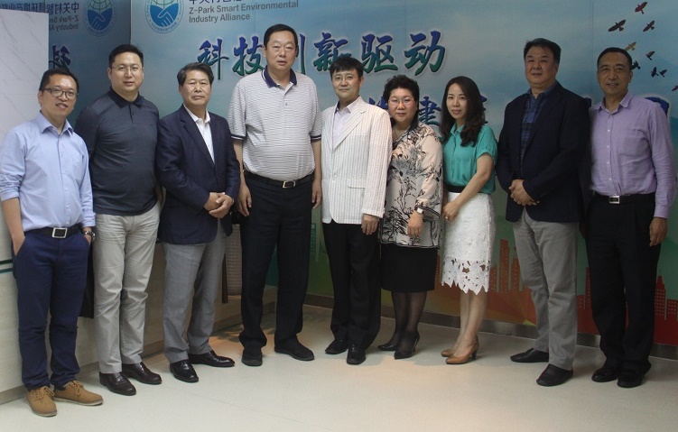 韩国有林技术有限公司全泽秀社长来访乐冠体育